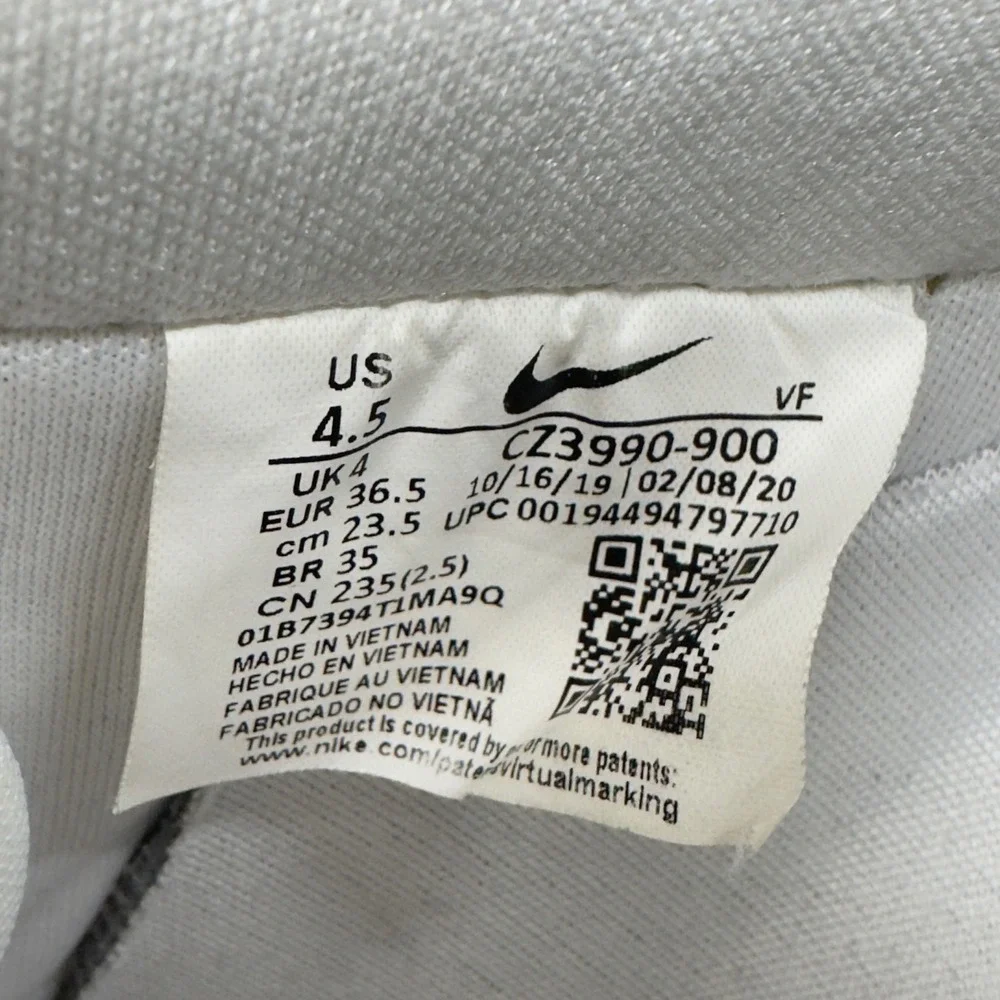 Nike Air Force 1 Flyleather Ruohan Wang Limited Edition CZ3990-900 Kids Size 4.5